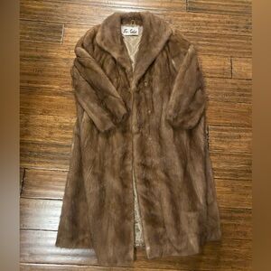 Vintage Eaton’s Mink Fur Coat